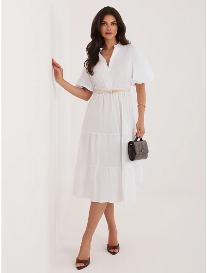 Šaty MI SK 92950.90 bílé