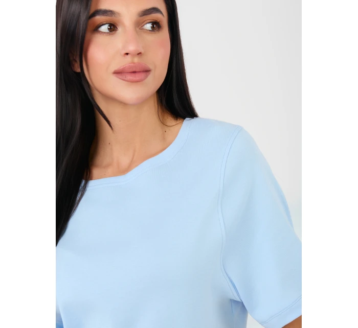 Tričko RV TS A1090.30 svetlo modré