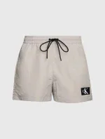 Pánske plavky KM0KM00979 PE0 beige - Calvin Klein