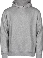 Tee Jays TJ 5152B Detská mikina s kapucňou z hrubej bavlny „Unlabeled“ 18.515B heather grey