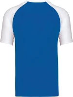 K 330 Baseballové tričko model 22507356 aqua blue/white - Kariban K 330 Baseballové tričko model 22507356 aqua blue/white - Kariban