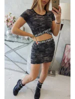 Súprava blúzky so sukňou moro graphite+black Súprava blúzky so sukňou moro graphite+black