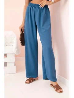 Kalhoty se širokými nohavicemi model 21083154 - K-Fashion