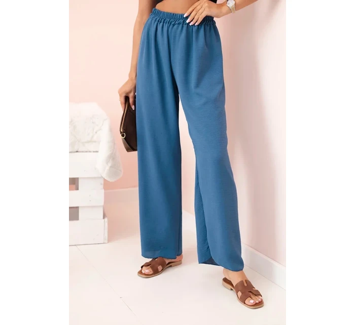 Kalhoty se širokými nohavicemi model 21083154 - K-Fashion