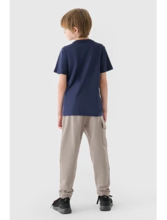 Chlapecké Kalhoty Šedé model 21673420 - 4F