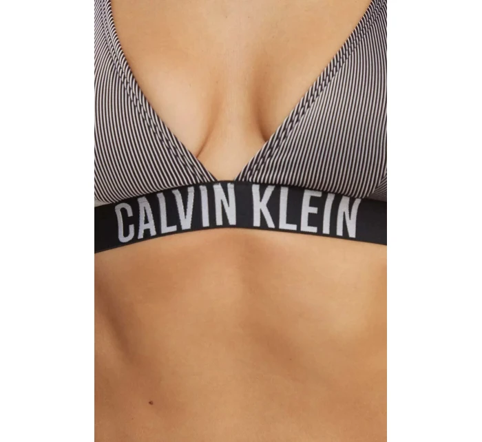 Dámská plavková podprsenka model 20182806 BEH černá - Calvin Klein Dámská plavková podprsenka model 20182806 BEH černá - Calvin Klein
