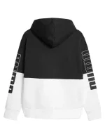 Dámska mikina 676023 01 Black with white - Puma