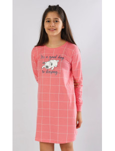 Detská nočná košeľa s dlhým rukávom Ospalec