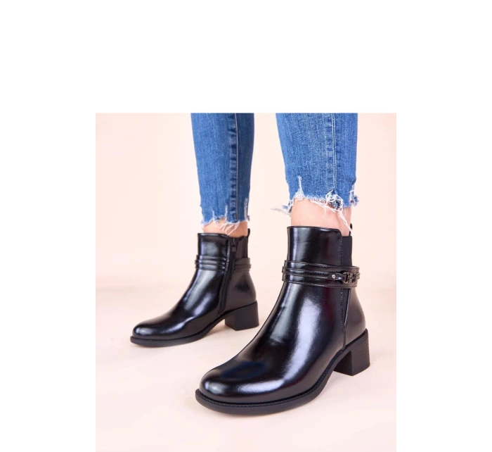 Topánky na podpätku model 222370 Solea