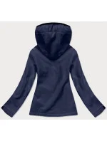 Tmavě modrá dámská sportovní softshellová bunda model 17237498 - J.STYLE Tmavě modrá dámská sportovní softshellová bunda model 17237498 - J.STYLE