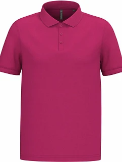K 254 Pánské piqué polo model 22422070 fuchsia - Kariban