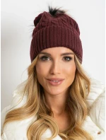 Dámska čiapka AT CZ 173501 gaštanová