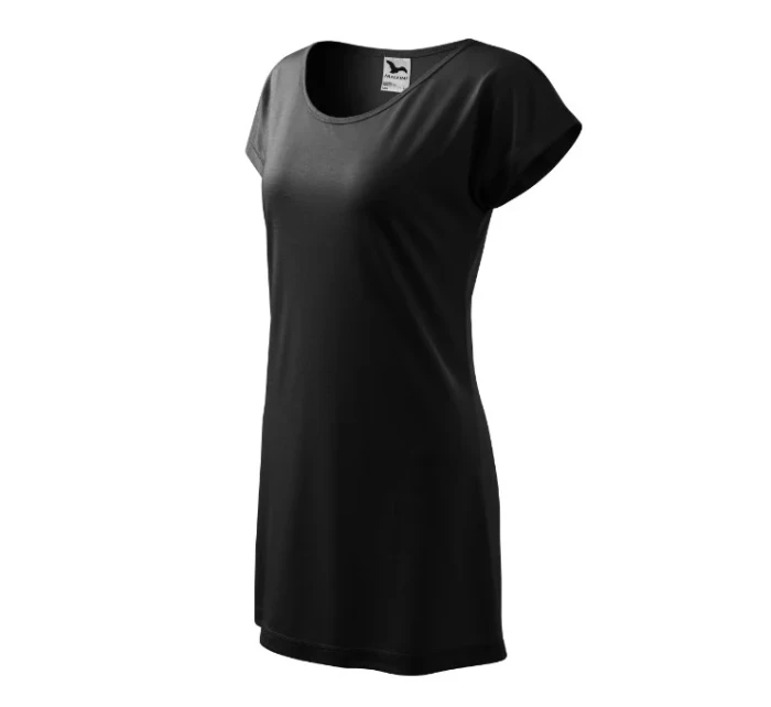 Love tričko/šaty čierne