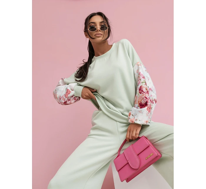 Ležérní souprava s rukávy a širokými nohavicemi model 22049180 - Moon