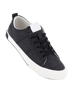 Pánske čierne textilné tenisky Big Star TT174292