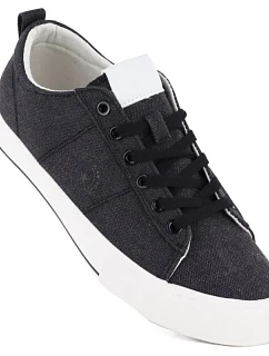 Pánské černé textilní tenisky model 22060616 - Big Star