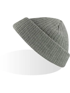 Atlantis Headwear Docker Melírovaná pletená čiapka „Docker“ 33.7070 sivá melírovaná