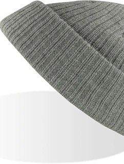 Atlantis Headwear Docker Melírovaná pletená čiapka „Docker“ 33.7070 sivá melírovaná