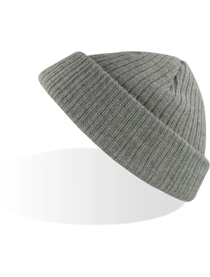 Atlantis Headwear Docker Melírovaná pletená čiapka „Docker“ 33.7070 sivá melírovaná
