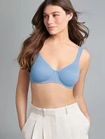 Dvojitá podprsenka s kosticami 5490 bel air blue - RosaFaia