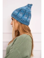 Fleecová čepice Melisa K241 modrá