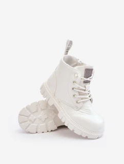 Dětské Lakované Boty Big Star Bílé model 21634243 - Big Star Shoes