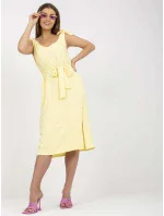 Šaty WN SK 1211.58 svetlo žltá