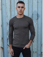Pánský klasický svetr tmavě šedý Dstreet model 21980564 - FashionStreet Pánský klasický svetr tmavě šedý Dstreet model 21980564 - FashionStreet