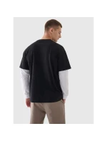 Oversize hladké unisex tričko model 21907646 - 4F