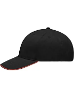 MB 6 panelová sandwich kšiltovka 03. black/red model 22495830 - Daiber MB 6 panelová sandwich kšiltovka 03. black/red model 22495830 - Daiber