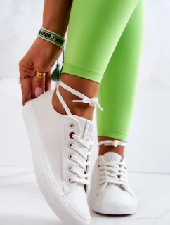 Nízké kožené Tenisová obuv Big Star model 21575168 Bílá - Big Star Shoes