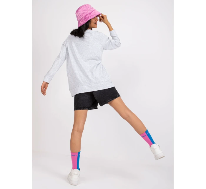 Mikina RV BZ 5228.16 svetlo sivá Mikina RV BZ 5228.16 svetlo sivá