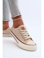 Dámske nízke tenisky Big Star Beige Dámske nízke tenisky Big Star Beige