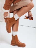 Dámske čižmy MONDERICO camel FashionStreet ZY0512