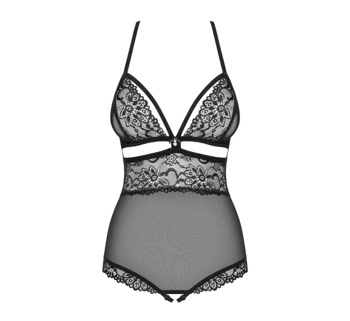 Erotické body 838-TED black - OBSESSIVE