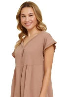 Nočná košeľa 9600 brown - Doctornap