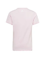 Bavlnené tričko Essentials Slim Fit Jr s lineárnym logom IC3152
