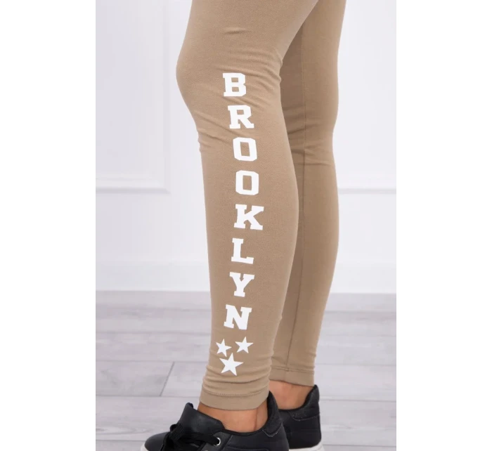 Brooklyn ťavie legíny nohavice Brooklyn ťavie legíny nohavice
