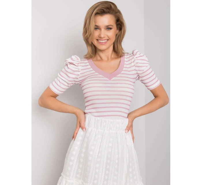 Blúzka FN BZ 4591.06P bielo-ružová