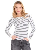 Blúzka WT BZ A1271.49 bielo-čierna Blúzka WT BZ A1271.49 bielo-čierna