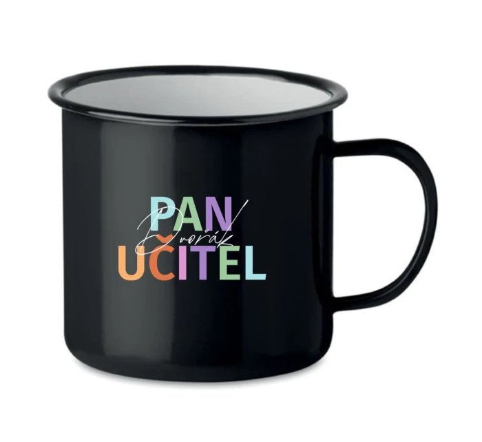 Personalizovaný retro plecháček pro paní učitelku/pana učitele