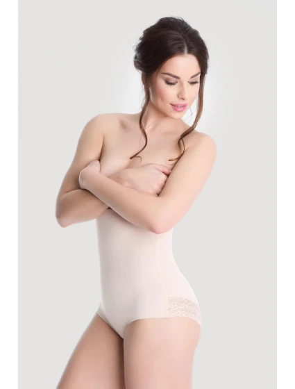 Sťahovacie nohavičky vysoké 341 béžová - Julimex Sťahovacie nohavičky vysoké 341 béžová - Julimex