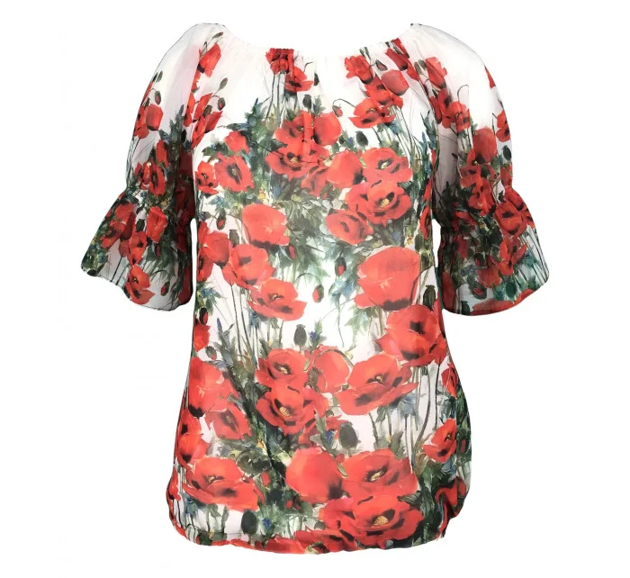 Dámska blúzka Lark červená - Favab