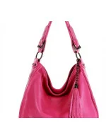 Dámska prírodné kožená taška model 146597 - Mazzini