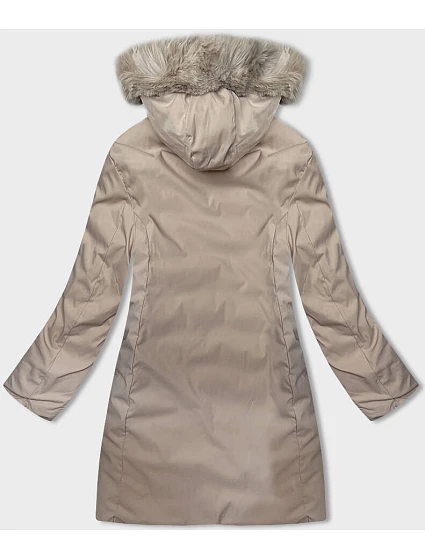 oboustranná dámská zimní bunda s kapucí model 21246411 - S'WEST oboustranná dámská zimní bunda s kapucí model 21246411 - S'WEST