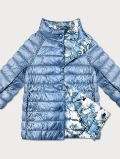 Světle oboustranná dámská bunda se 3/4 rukávy model 21292089 - MINORITY