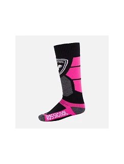 Lyžařské ponožky model 22170163 Jr Premium Wool růžové - Rossignol