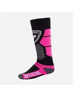 Lyžařské ponožky model 22170163 Jr Premium Wool růžové - Rossignol