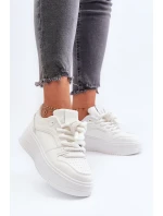 Dámská sportovní obuv na vysoké platformě bílá model 21656489 - Boto Dámská sportovní obuv na vysoké platformě bílá model 21656489 - Boto