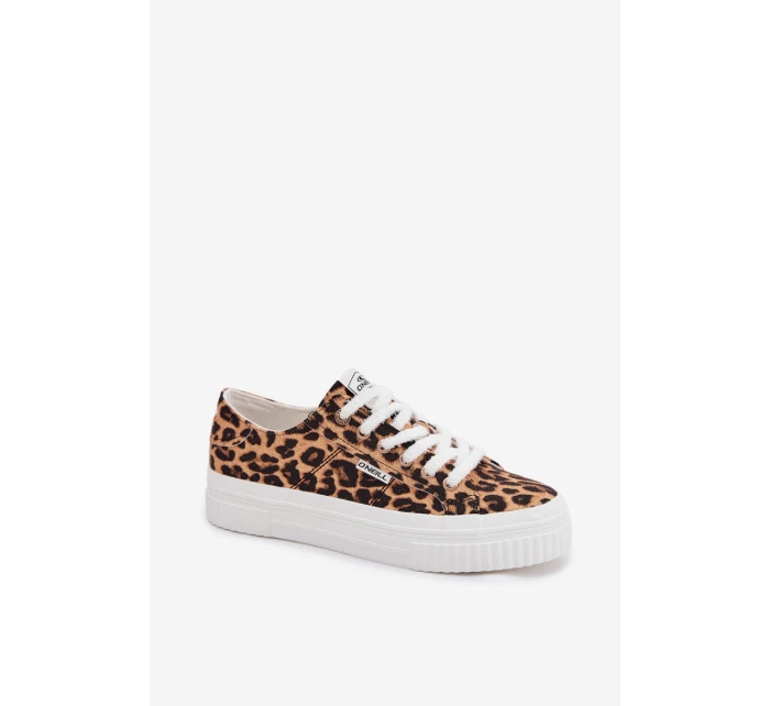 Dámské tenisky na platformě O`NEILL SPINNA C WOMEN LOW 90261009.92A Leopardí vzor